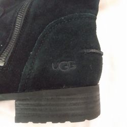 UGG Women's Black Suede Boots Size 9w