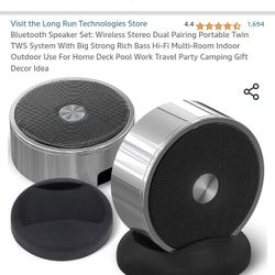 Wireless BlueTooth Speaker Set