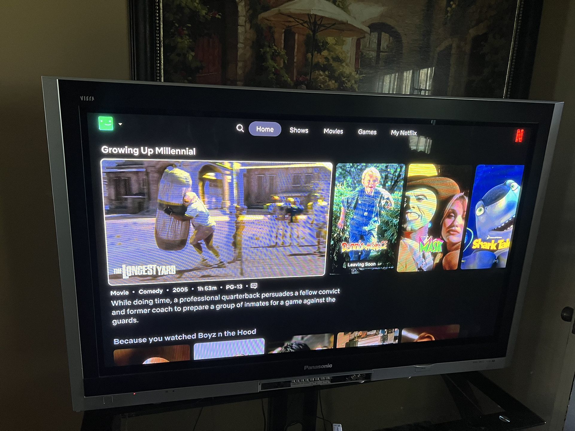Panasonic Viera TV 50in 