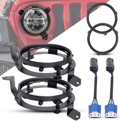 SPL All-directional Adjustment Left & Right Headlight Mounting Brackets