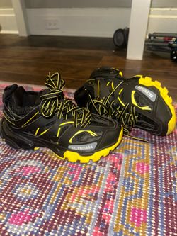 Black & yellow balenciaga