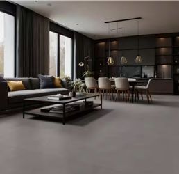 Shop MSI Cementino Gray 24 in. x 48 in. Matte Porcelain Floor and Wall Tile (16 sq. ft. /Case)