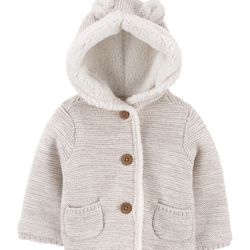 Carters Baby Sherpa-Lined Cardigan