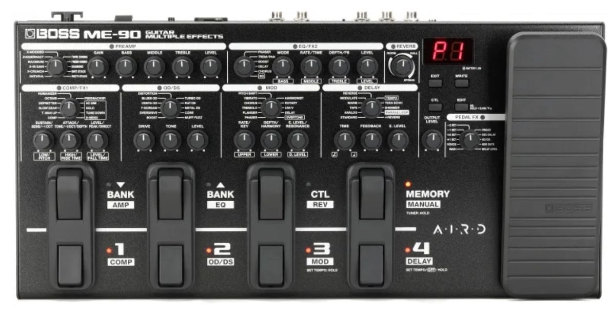 Boss ME-90 Guitar Multi-effects Pedal for Sale