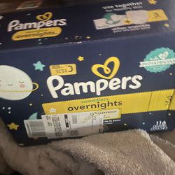 Pampers Size 3 Overnights 