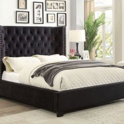 Queen Bed Frame With Mattress