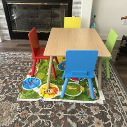 Kids Table Chair Set 