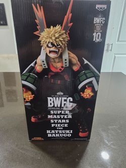 My hero academy statue of bakugo