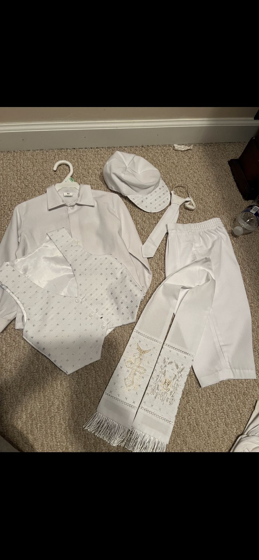 Toddler White Outfit