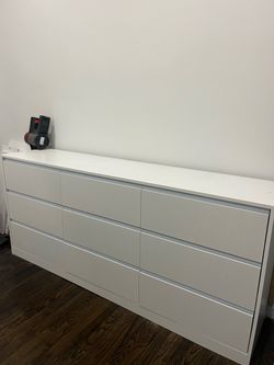 White dresser