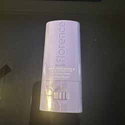 FLORENCE Oil Blotting Stick - Blurs Pores, Minimizes Shine, Matte Finish