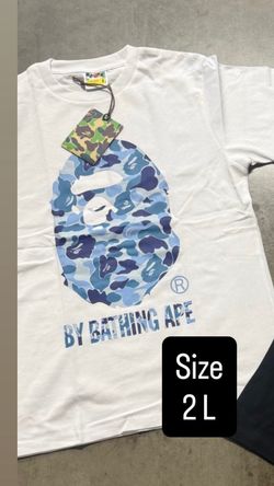 Blue bape shirt