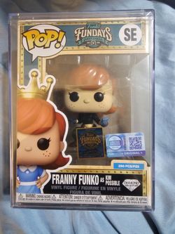 Funko Fundays Franny Funko As Kim Possible DIAMOND LE 250 PCS