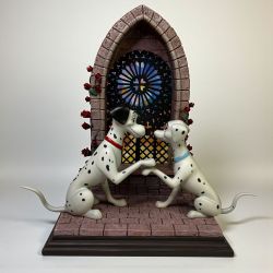 WDCC Disney Classics 101 Dalmatians Pongo & Perdia Going To The Chapel From 2003