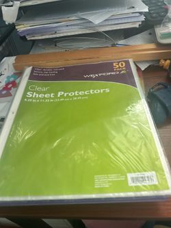Wexford sheet protectors 50 packs