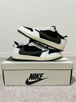 Jordan 1 Low “Travis Scott Olive”
