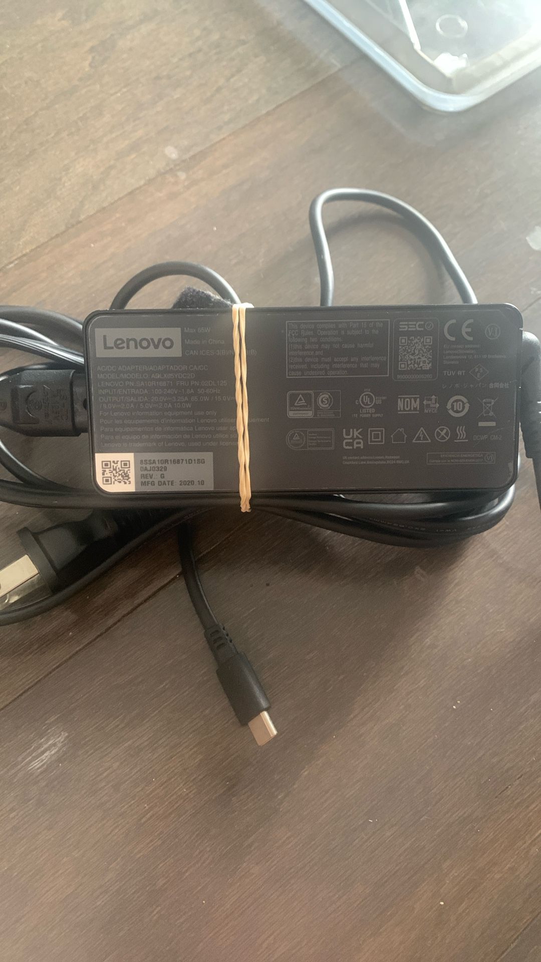lenovo laptop charger