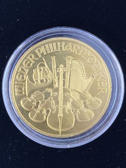 100 Euro Coin Of Pure Ounce 