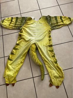 3/4T  Dino/reptile onesie