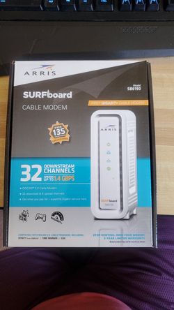 Arris Surfboard Cable Modem Model SB6190