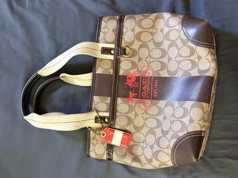 Vintage Coach Tote Bag