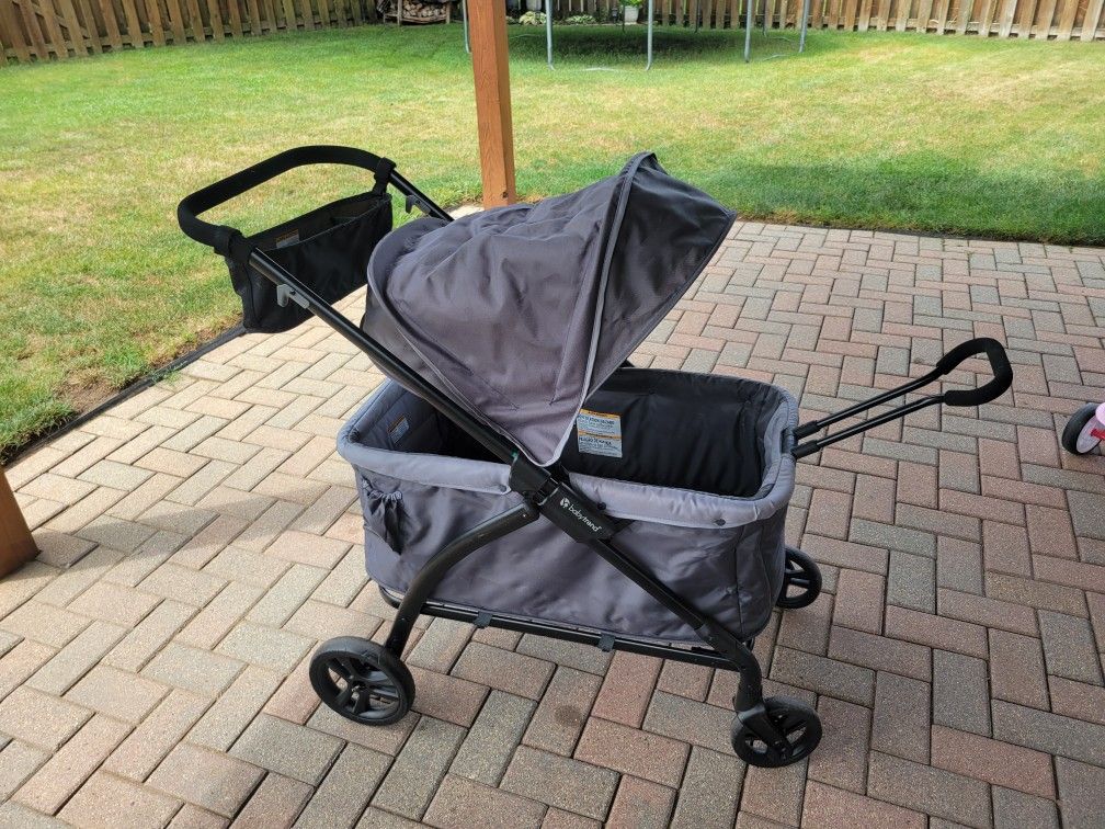 Stroller wagon for 2 kids