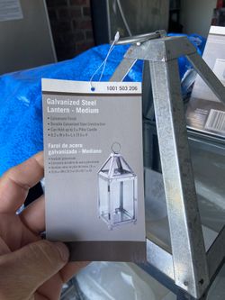 Galvanized Steel Lanterns