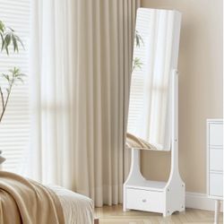 jewelry Storage Cabinet With Mirror 