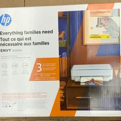HP Envy 6065e All In One Printer Business Home Apple AirPrint Wifi Bluetooth Scan Printing Smart Wireless Ink Cartridge Inkjet Color Black White 