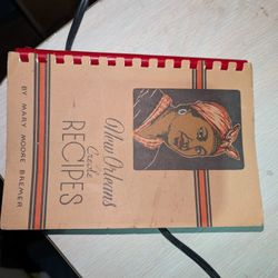 1932 Antique New Orleans Creole Recipe Book