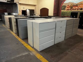 LOTS OF FILE CABINETS (LATERAL STYLE)    -can deliver-