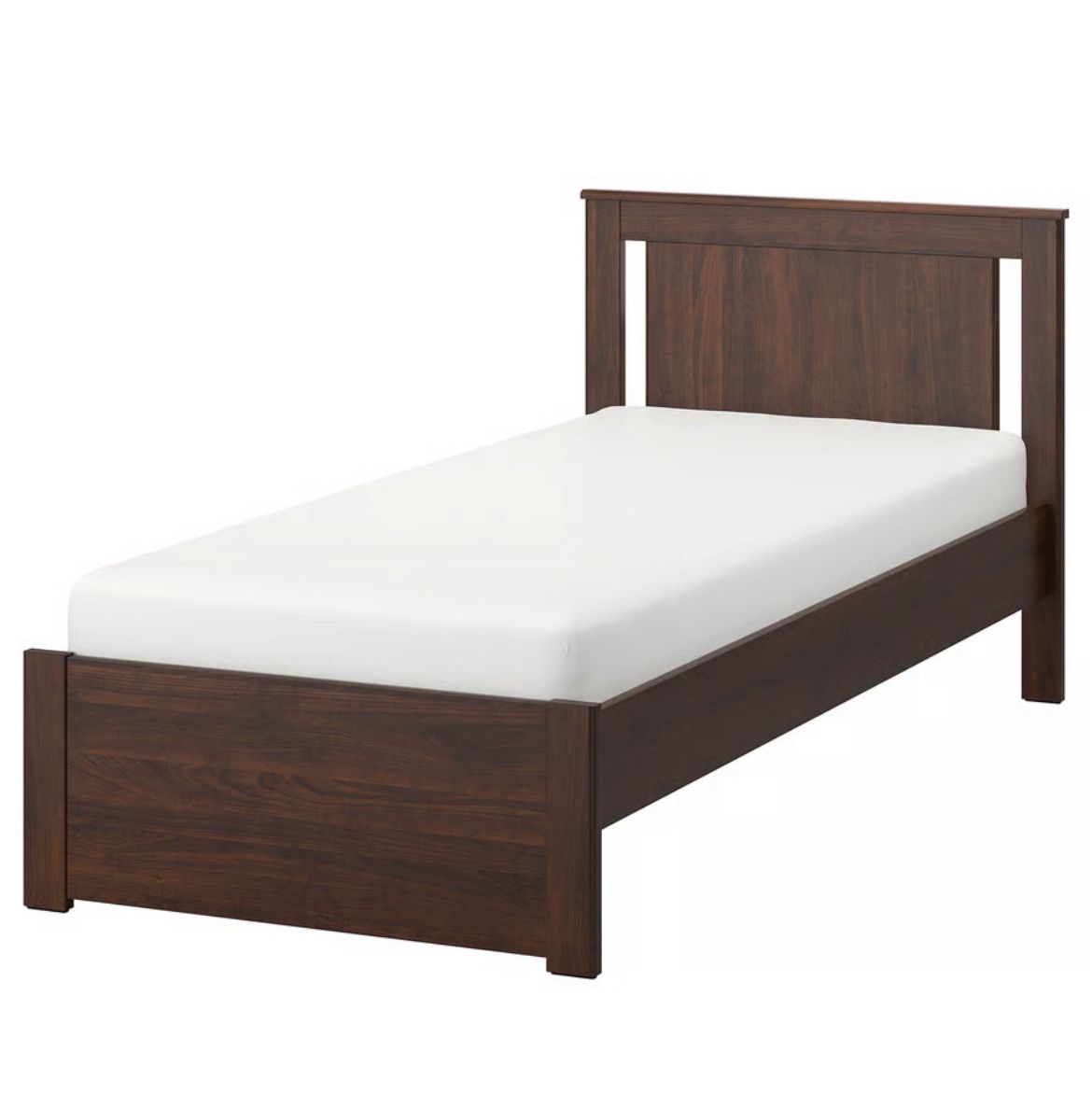 Brown Twin Size Bed Frame