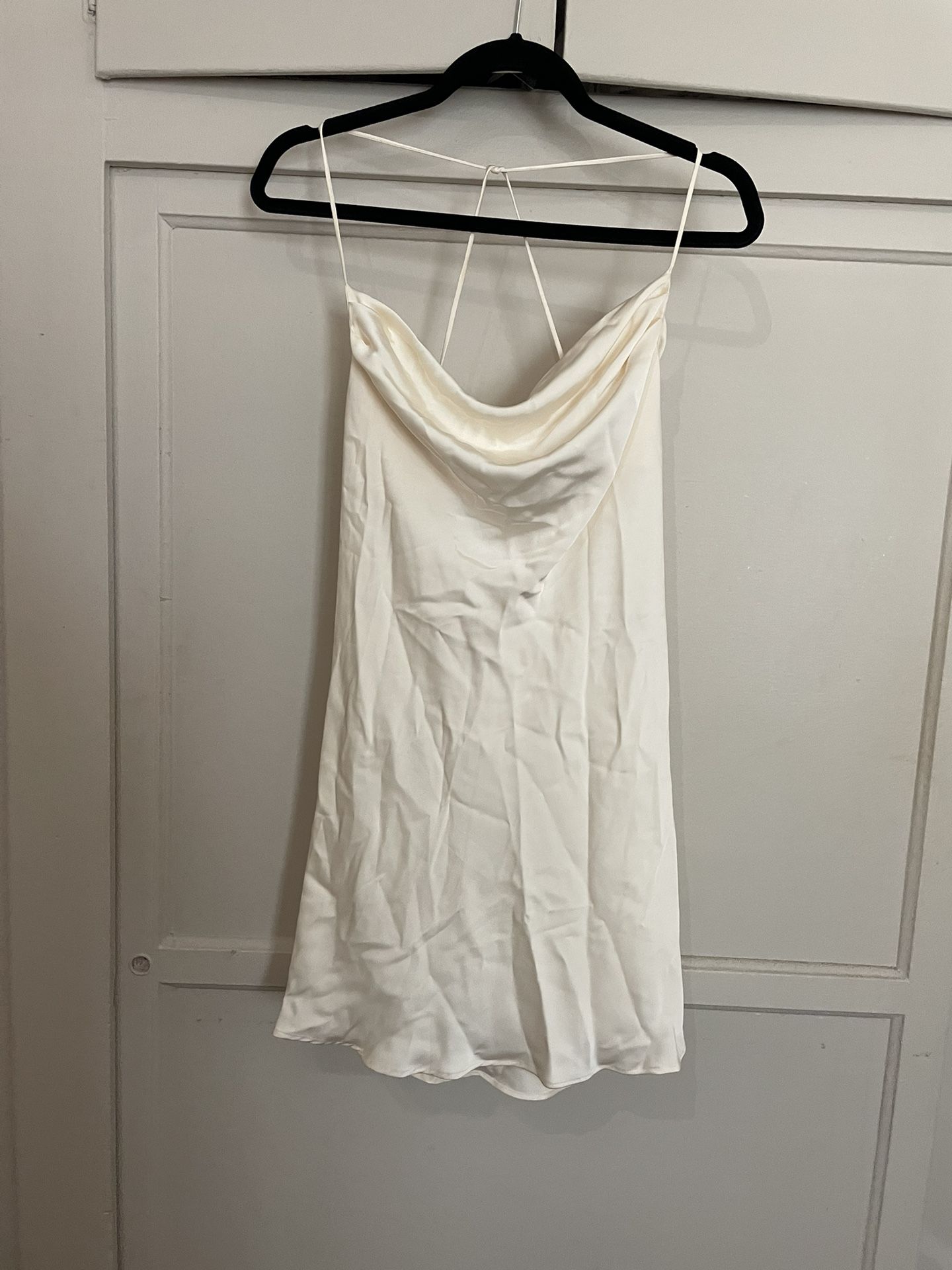 Zara Satin Mini Dress Size Small