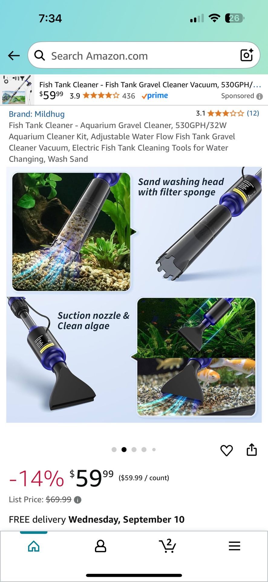 Fish Tank Cleaner