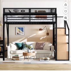 Queen bed frame