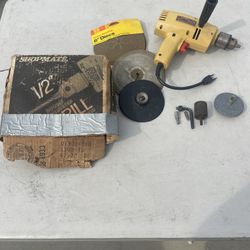 Electric Drill Will Lots Attachments