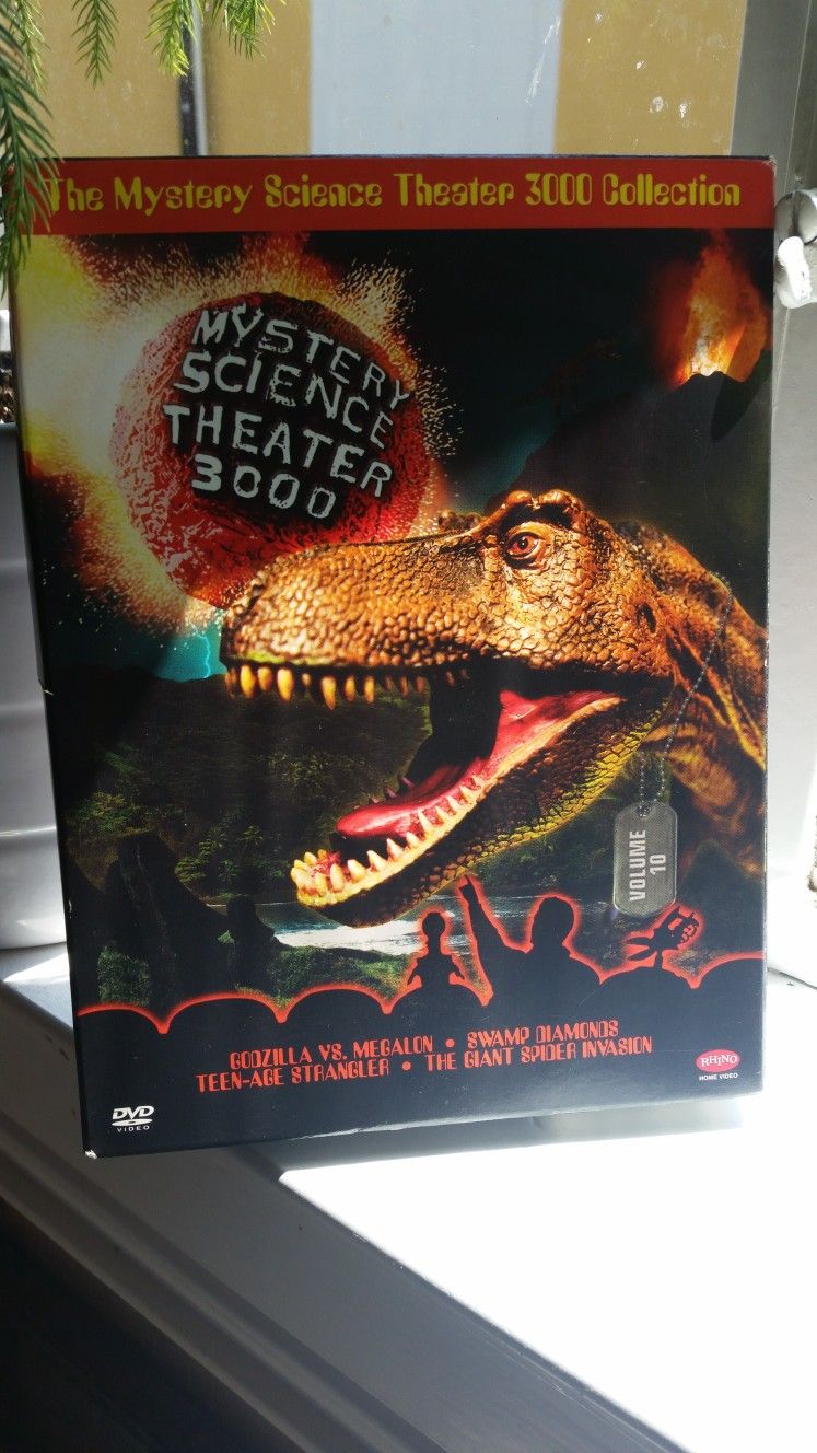Mystery Science Theater Collection Vol. 10 (DVD 4-disc) w/ Godzilla (*RARE*)