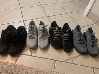 Adidas and nike size 8 men