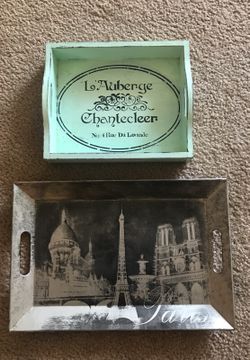 Serving trays