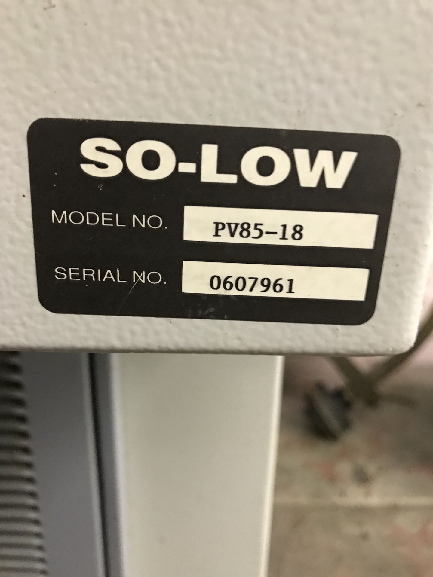 So-low ultra-low freezer laboratory freezer -80 freezer COVID-19