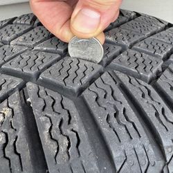 Snow Tires With Rim