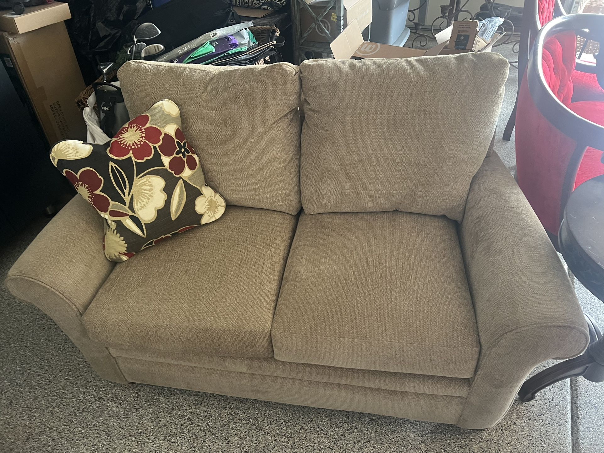 Quality Loveseat/Couch. Like New
