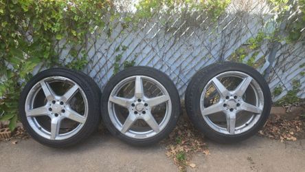 3 Mercedes AMG Wheels