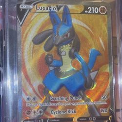 Lucario V  Promo Pristine 10