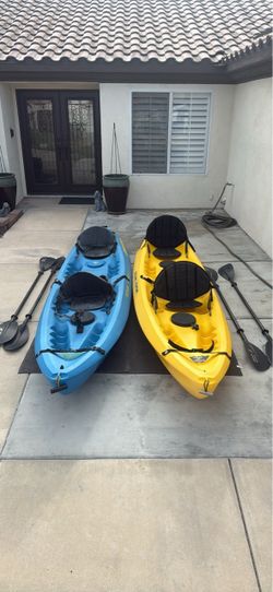 Malibu two 2 person kayaks