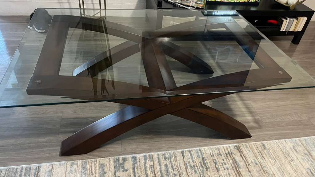 Set of two lateral tables and the central table for living room. Almost free!