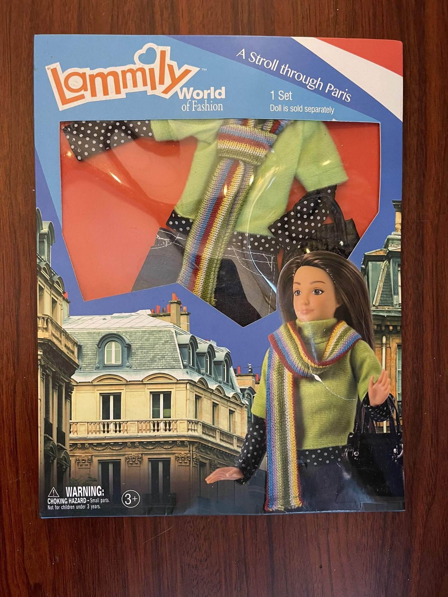 Lammily World Of Fashin *Doll clothes* - A stroll through Paris SET