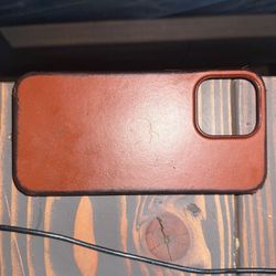 iPhone 14promax Leather Case