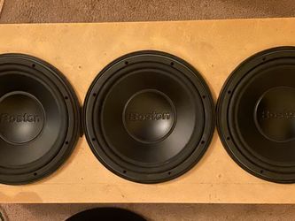 Boston Acoustics PRO SERIES 12inch subs with Sealed Box