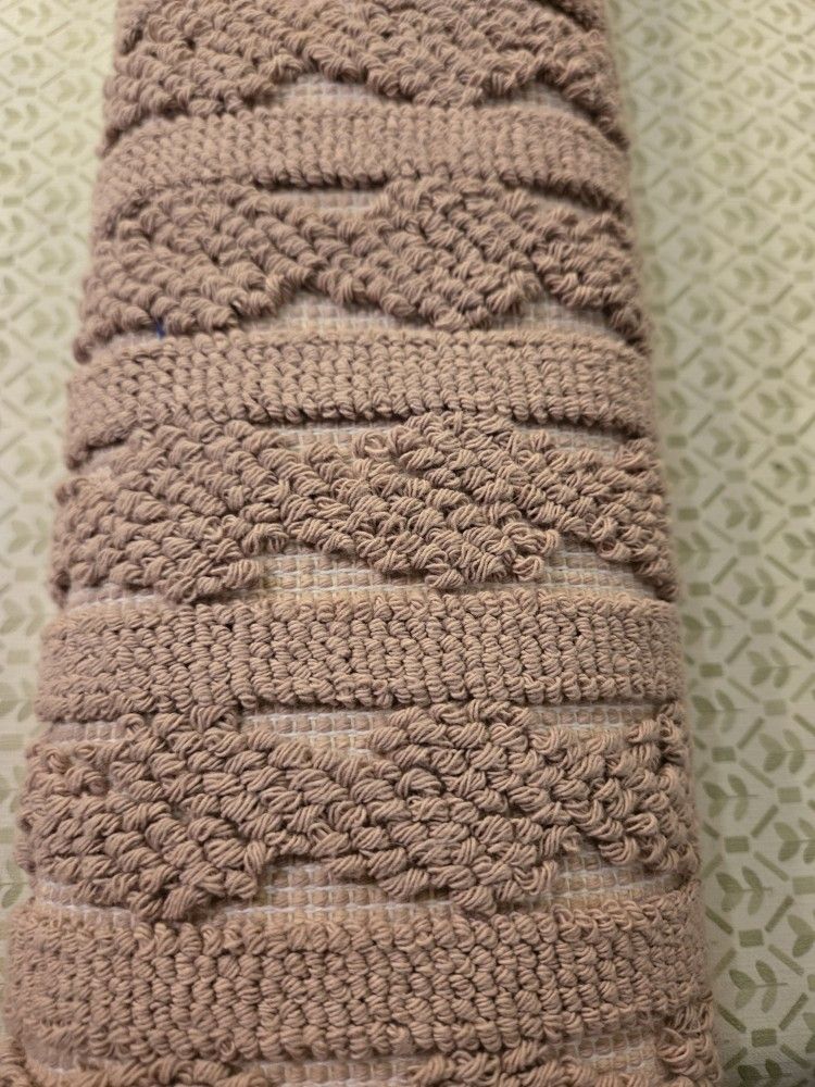 48x30 Cotton Weave Rug With rubber backing